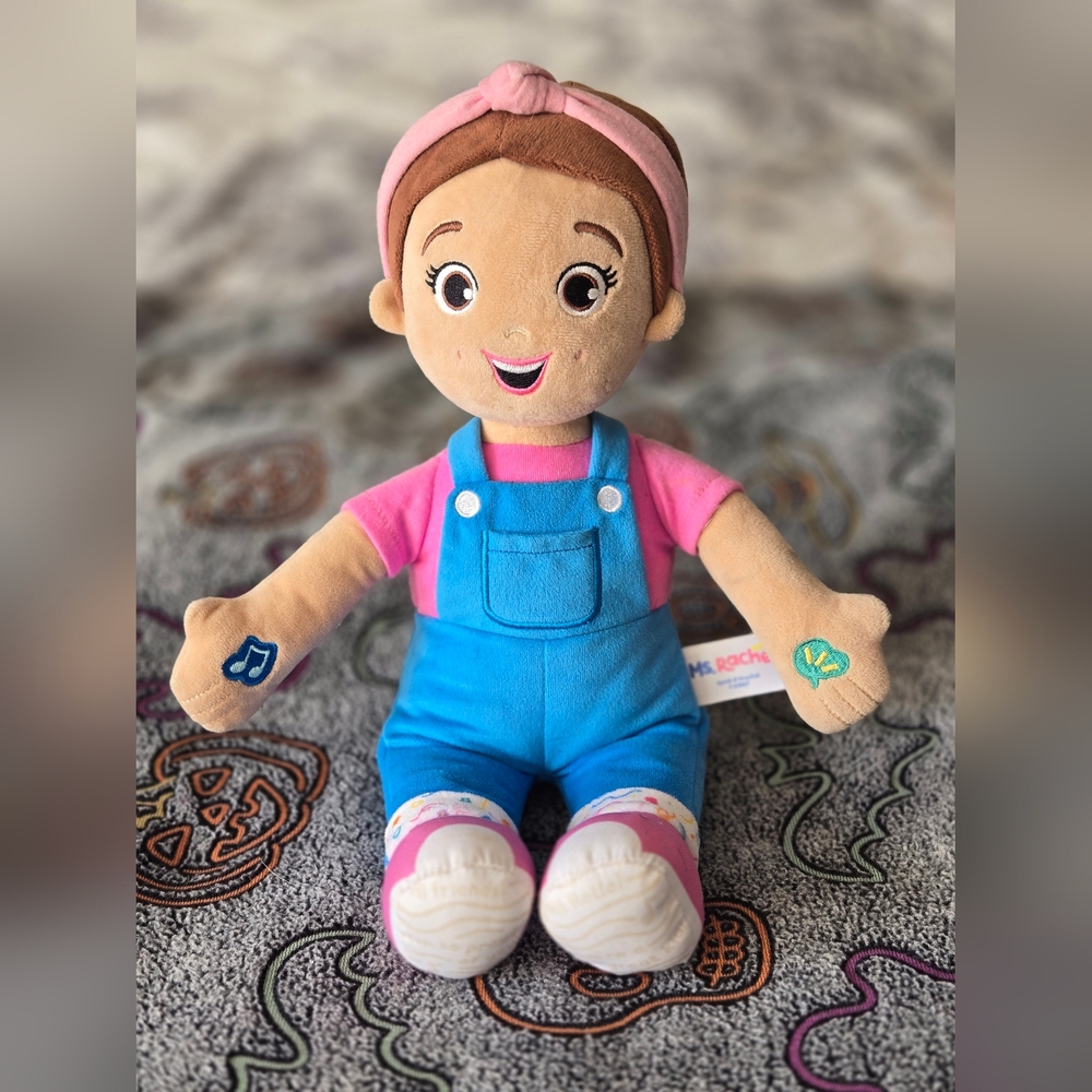 Ms Rachel Speak And Sing Doll Plush Interactive Toy